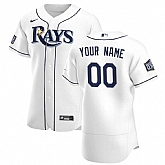Tampa Bay Rays Customized Nike White Home 2020 World Series Bound Player MLB Jersey,baseball caps,new era cap wholesale,wholesale hats
